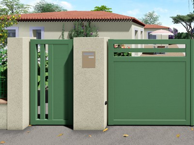 portillon aluminium